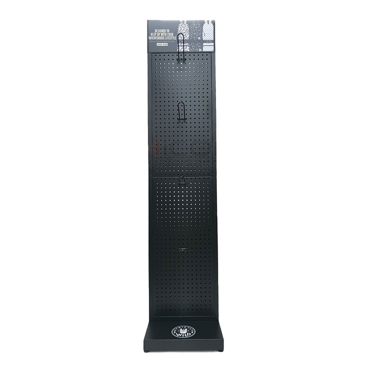 2-way Strong Pegboard Display Stand Functional With Detachable Hooks