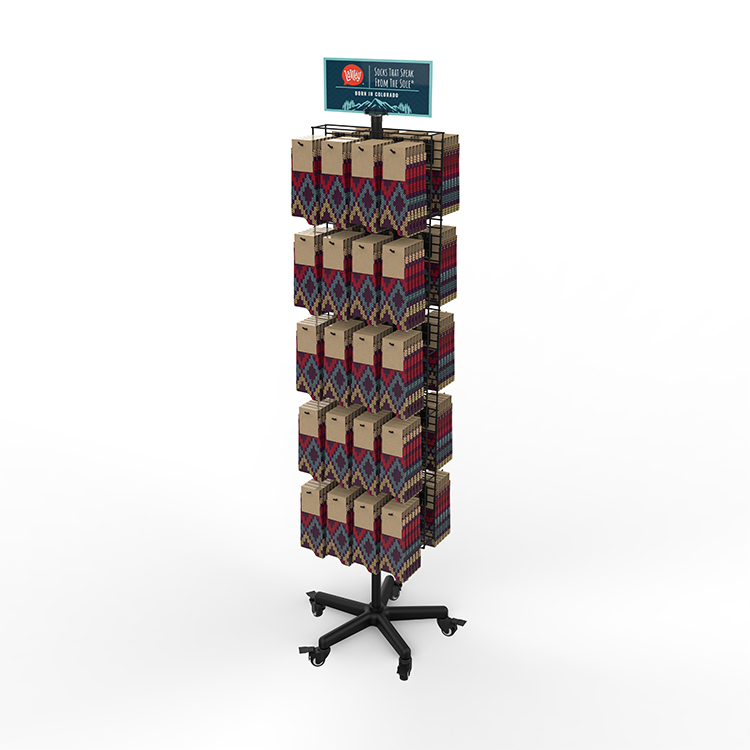 5 New Retail Sock Displays Customized Drive Retail Success For Brands